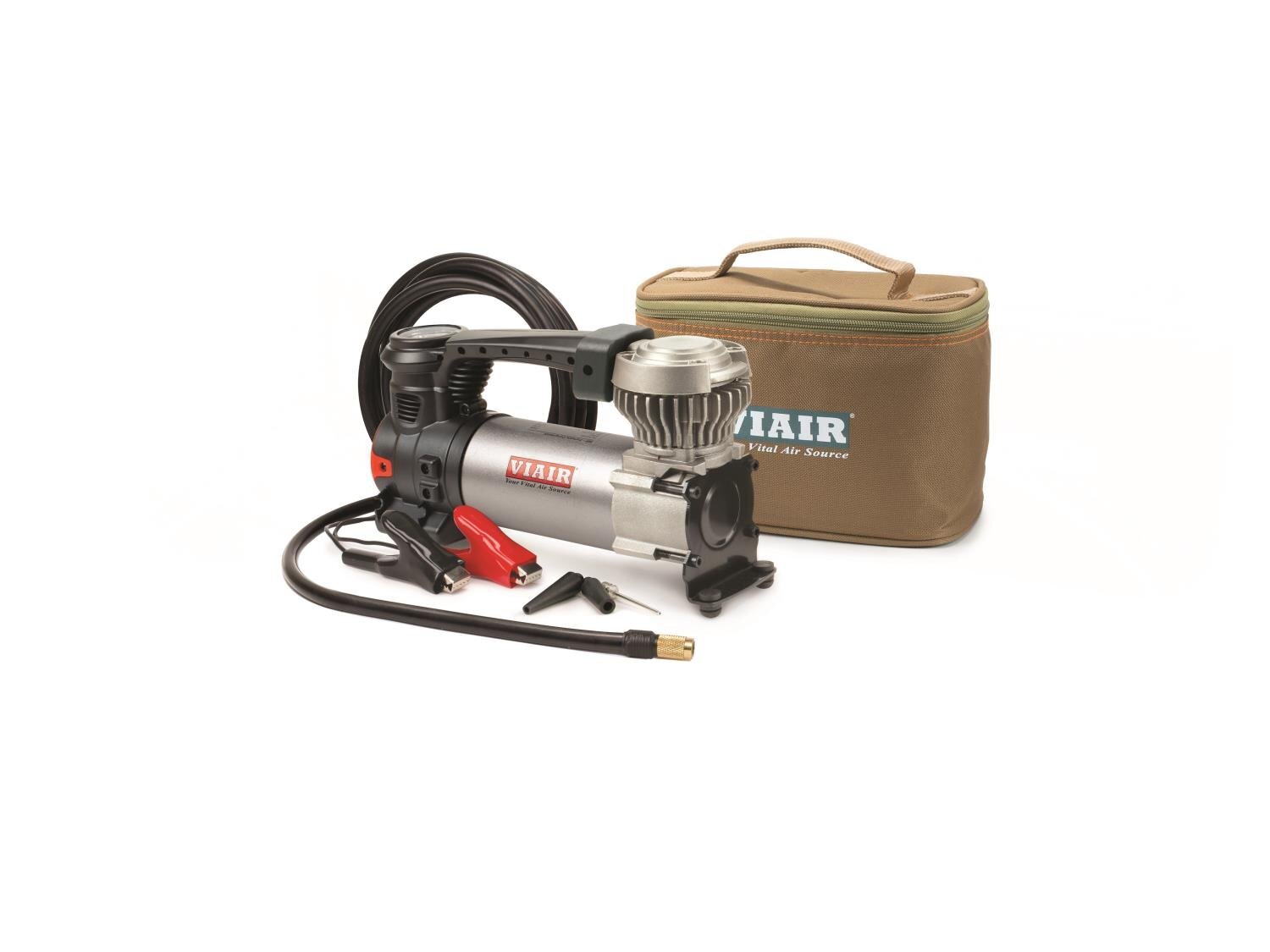 Viair 00088 88P Portable Compressor Kit with 120 PSI Pressure Gauge