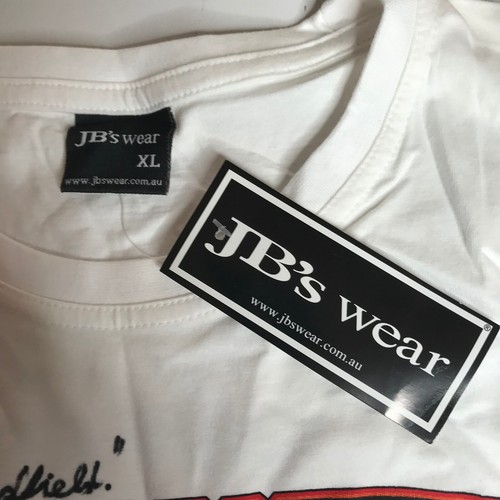 Camiseta Speedweek Lake Gairdner 2019 blanca XL firmada Rod Hadfield 1920 RARA - Imagen 6 de 9
