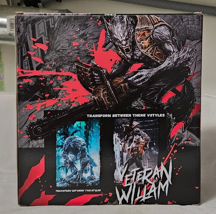 匠盟/maestro union ヴォルフ ウィリアム ウォルフ white. Maestro Union 1/12 Veteran William Werewolf White Color