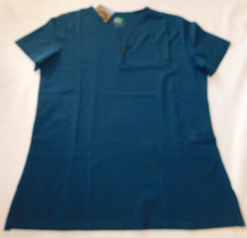 GT Performance Scrubs Women's Size S Caribbean T-164CARIB Easy Care Top Pockets