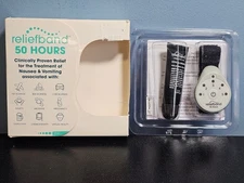 Reliefband 50 Hours Nausea & Vomiting Relief RB50 - New, Sealed Band, Open Box!