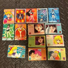 Bandai Sailor Moon Carddass Collection Bundle Trading Cards Set Lot Rare