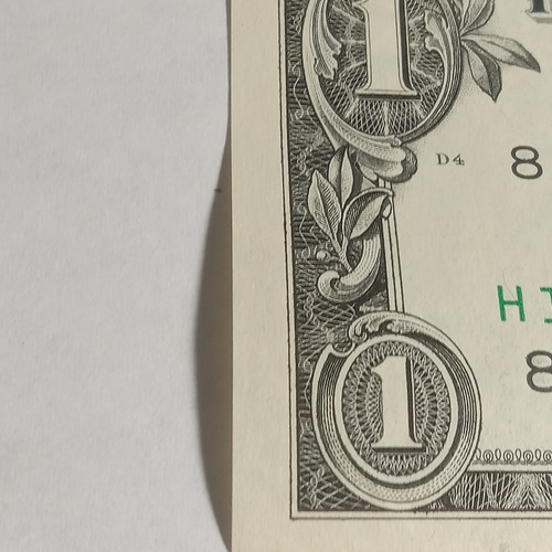 Fancy Serial Number $1 2017 One Dollar Binary Radar Note 1s & 3s - Picture 9 of 24