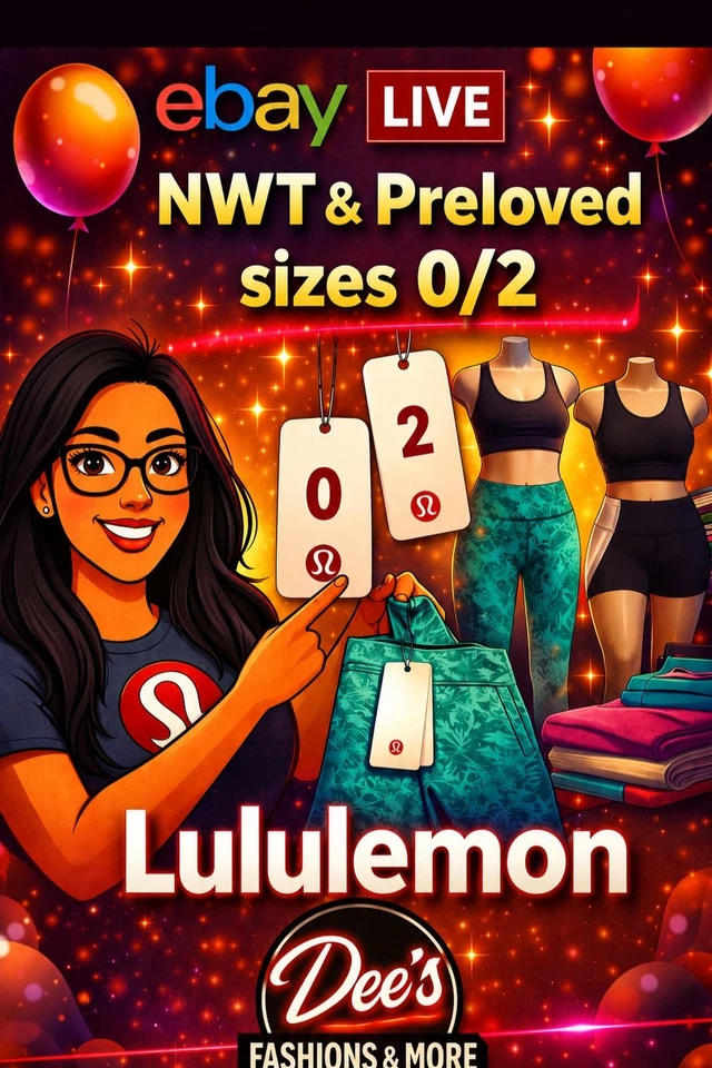 Lululemon 0 & 2 NWT & Preloved (preowned)