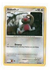 Pokemon Diamond & Pearl Mysterious Treasures-Slakoth Card 99/123 on eBay