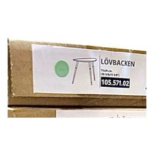 Mesa auxiliar Ikea LÖVBACKEN, verde, 30 3/8x15 3/8" NUEVA