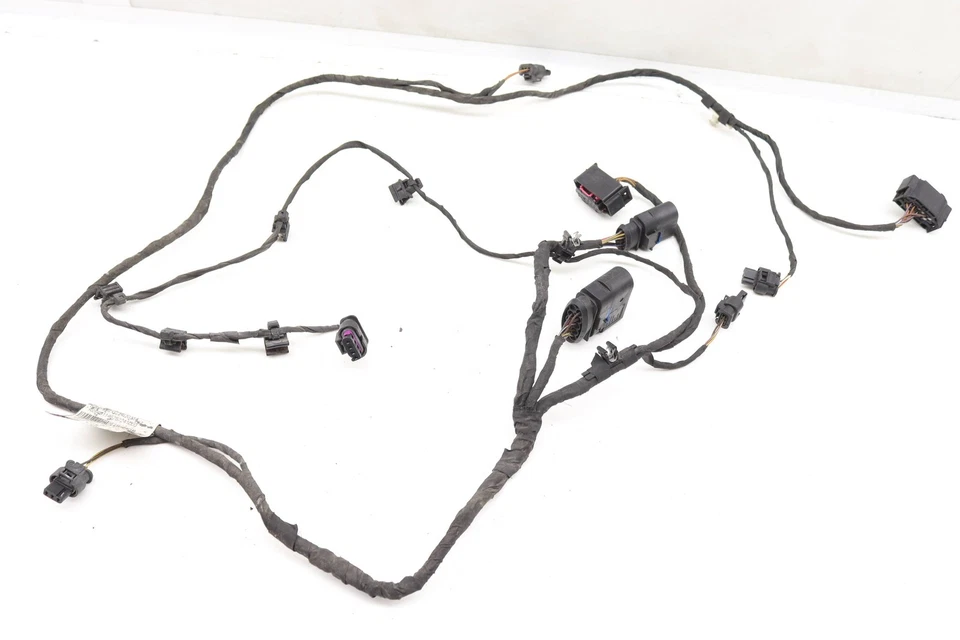 2011-2014 AUDI A8 QUATTRO - Chicote de fios traseiro para-choque 4H0971104K - Imagem 4 de 4