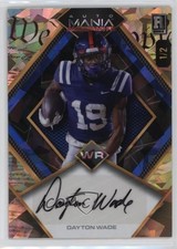 2024 Wild Card Mania American Football Diamond 1/2 Dayton Wade #AMAD-DW Auto sq1
