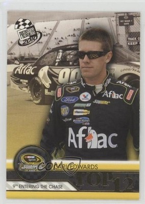 2010 Press Pass Top 12 Gold Carl Edwards #117 0w4