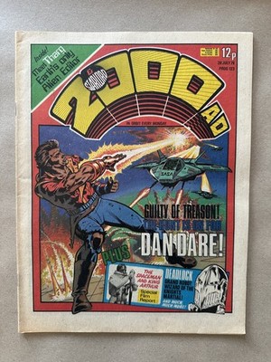 2000 AD Prog 123 from 28 July 1979 Tharg s Future Shocks Judge Dredd Dan Dare