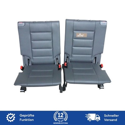 VW Touran 3 Reihe Sitzbank Sitz Rücksitz Rückbank Kunstleder hinten Bj2015 