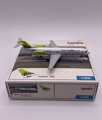 Herpa Wings 1:500 dba Fokker 100