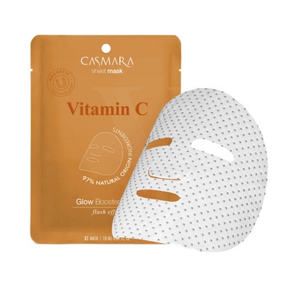 Casmara Glow Booster Mask Vitamin C / Tuchmaske mit Vitamin C 18 ml