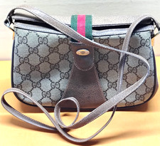 Vintage Gucci Supreme Web Sherry Line shoulder bag