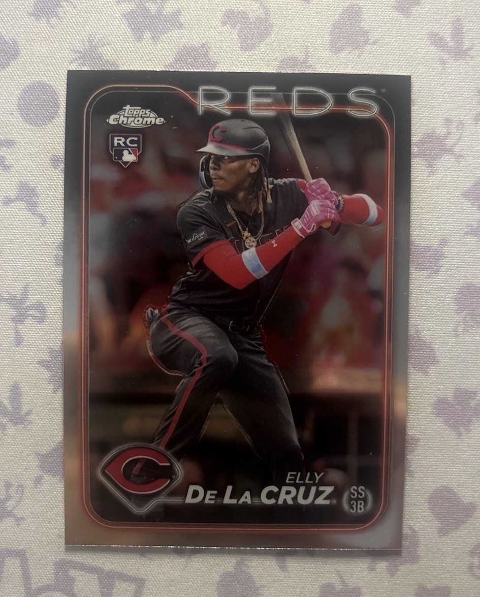 2024 Topps Chrome Elly De La Cruz #44 RC Reds
