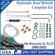 For Mercedes Sl R129 90-02 Complete Hydraulic Roof Rebuilt Seal Kit Sl500 Sl600 For Mercedes Sl R129 90-02 Complete Hydraulic Roof Rebuilt Seal Kit Sl500 Sl600