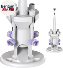 Electric Toothbrush Holder with Draining System, Compatible with Oral-B, Holds 1