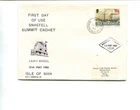 Isle of Man 1980 1st day use Snaefell summit cachet cover