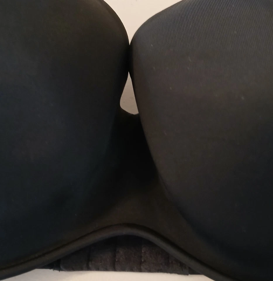 Cacique Bra 44D Boost Strapless Underwire Solid Black NWT No Straps  - Image 3 of 4