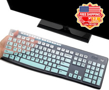 Ultra Thin Desktop PC Silicone MintGreen Keyboard Cover Skin Protector Compatibl