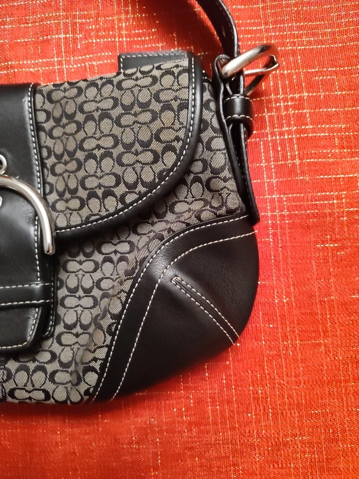 🔥COACH  One Shoulder Bag Signature  Black🔥 - Image 4 of 4