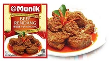 MUNIK BUMBU RENDANG INDONESIA INSTANT SEASONING PASTE 115G ( 4oz ) Authentic