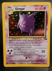 Gengar 5/62 MP -Vintage Rare Holo Pokemon Card- Fossil MP