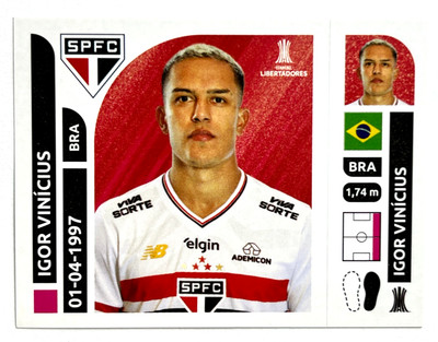 2025 CONMEBOL Copa Libertadores Panini Sticker #234 SAB.04 IGOR VINICIUS