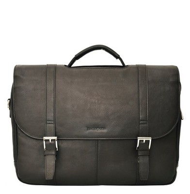 Samsonite Colombian Leather Flapover Case ( Black , One Size ) Black One Size U7