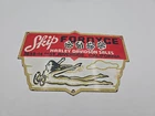 VINTAGE SKIP FORDYCE HARLEY-DAVIDSON SALES MOTORCYCLES PORCELAIN GASOLINE SIGN