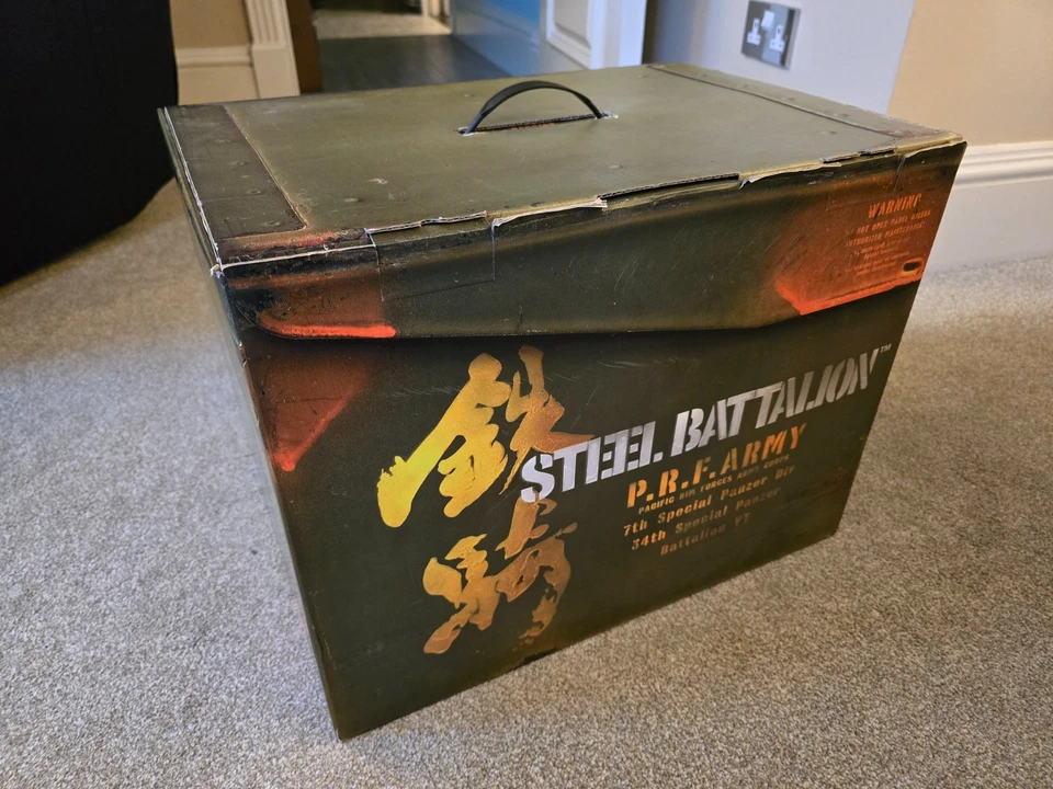 Capcom Steel Battalion Xbox Controller inc. Both Games / All Inserts / Paperwork - Image 3 of 4