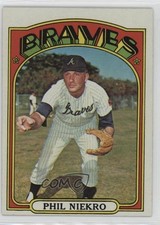 1972 Topps Phil Niekro #620 HOF 0z0n