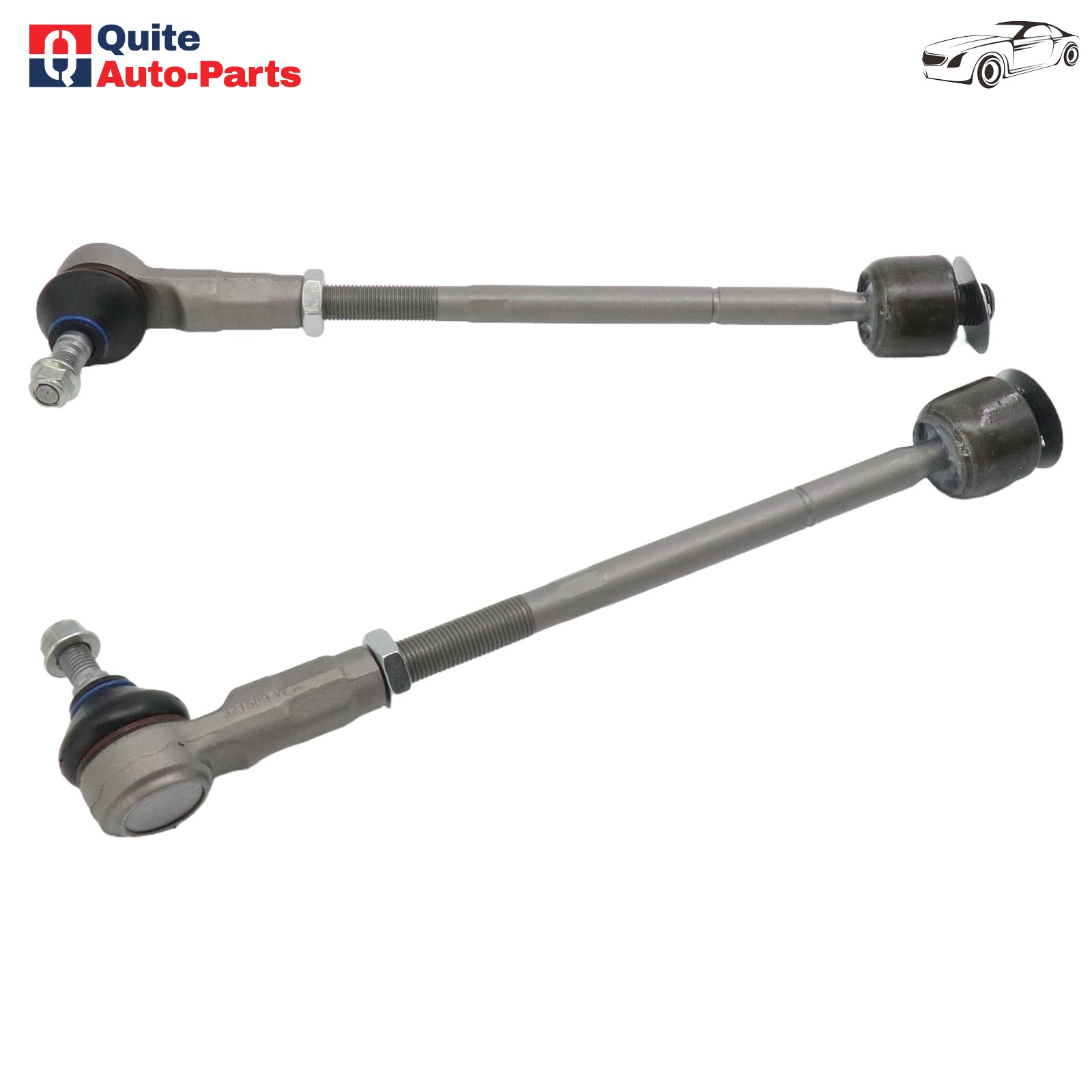 Pair Outer Tie Rod End Kit For Fit Maserati GranTurismo GranCabrio Quattroporte