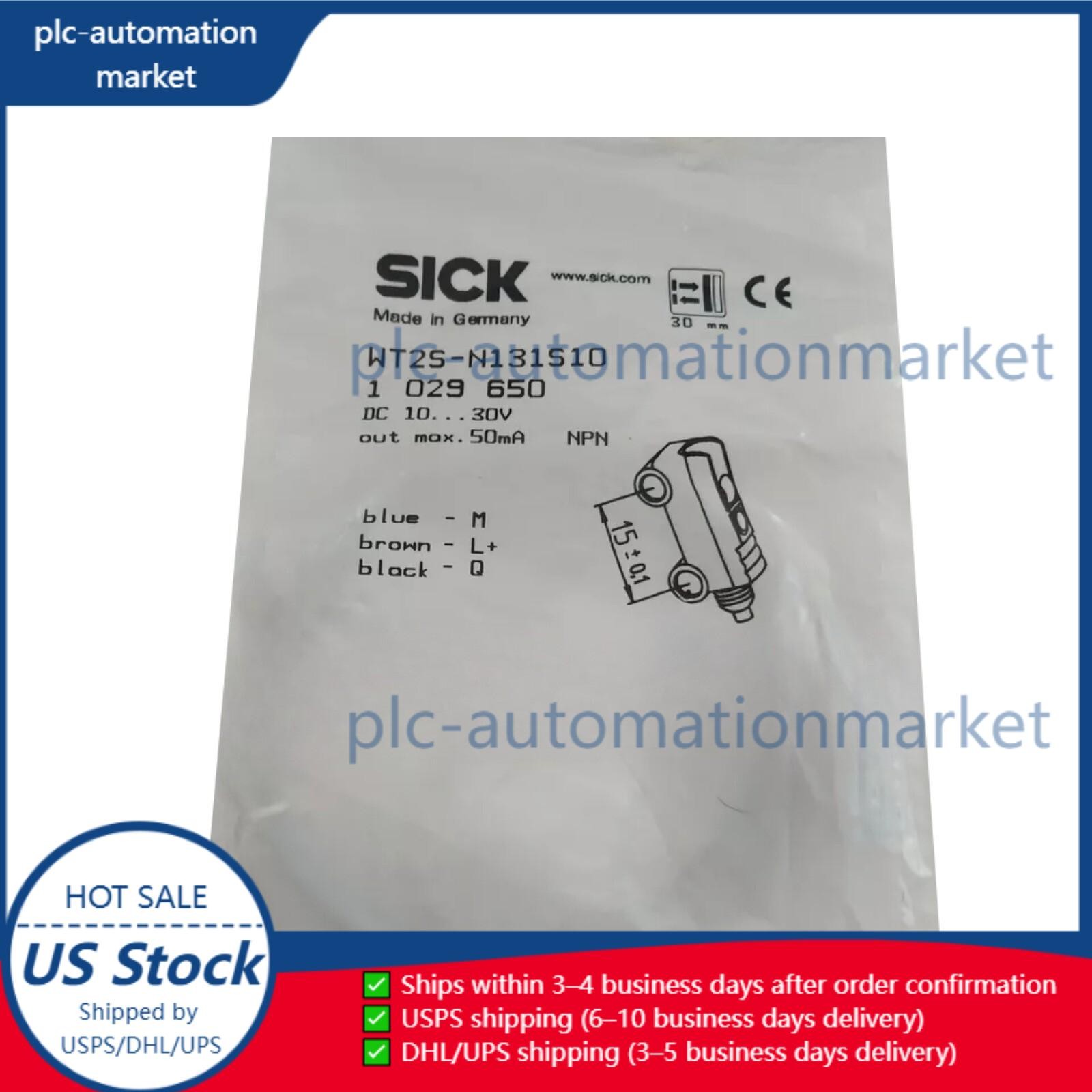 New SICK WT2SN131S10 WT2S-N131S10 1029650 Photoelectric Proximity Switch Sensor