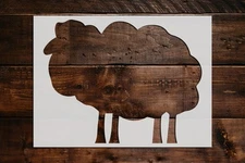 Sheep Stencil - Art and Wall Stencil