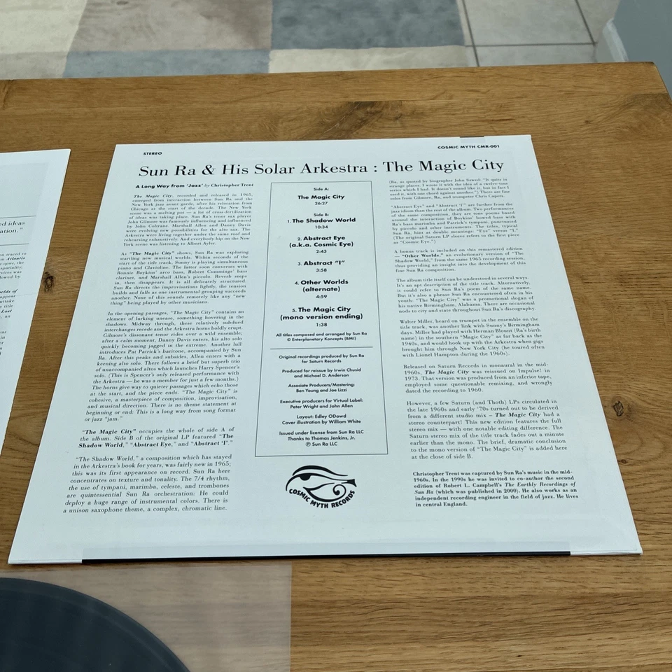 SUN RA The Magic City US Import Reissue - Image 4 of 4