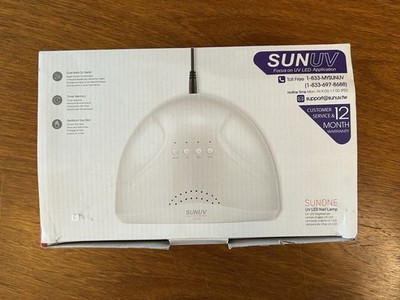 SUNUV 2-IN1 LED/UV LAMP Used.