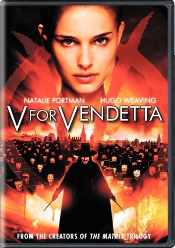 V for Vendetta DVD 2006 R - VERY GOOD