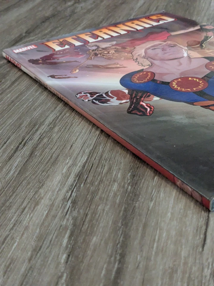 Cómics de Marvel de Eternals novela gráfica para matar a un dios TPB Foto 3 de 4
