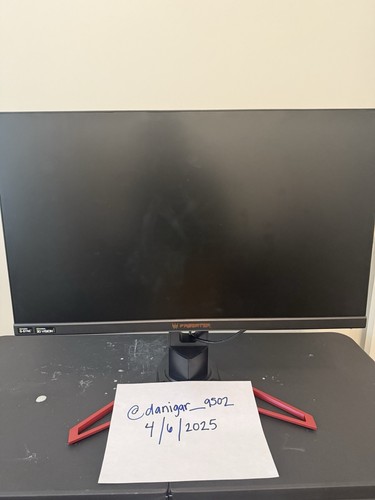 Acer Predator XB271H 27" 165Hz 1ms G-Sync 1080p Gaming Monitor w/ Speakers