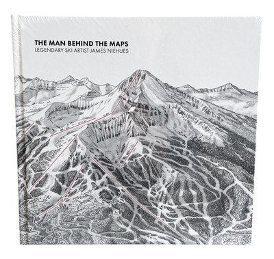 Man Behind the Maps : By Legendary Ski Artist James Niehues New Never Opened