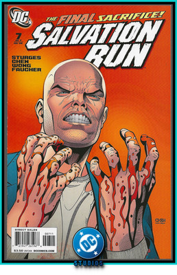 SALVATION RUN #7 (2008) FINALE LEX LUTOR PEACEMAKER SE02 JAMES GUNN DC NM/NM-