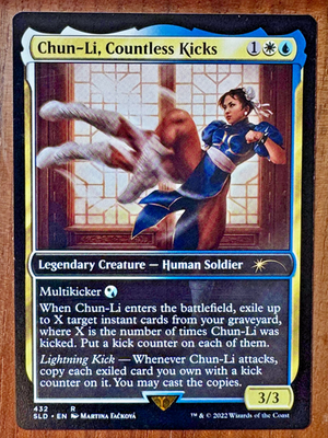Chun-Li, Countless Kicks (Street Fighter) [Secret Lair Drop] MTG NM Non  Foil | eBay