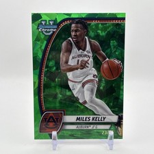 2024-25 Bowman University Chrome #76 Miles Kelly Orange Green Sapphire /65
