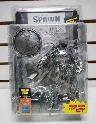 2020 McFarlane Toys Kickstarter Medieval Spawn Figure - Silver