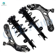 Set 4 Front Lower Control Arm Ball Joint-Quick Strut For 2013-2018 Toyota RAV4