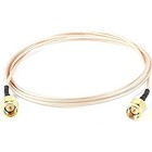 SMA Male to SMA Male RG178 Pigtail Coax Cable Adapter 3.3Ft 1M High Quality Qui