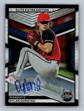 Dylan Questad 2023 Panini Elite Extra Edition Signatures AU #112