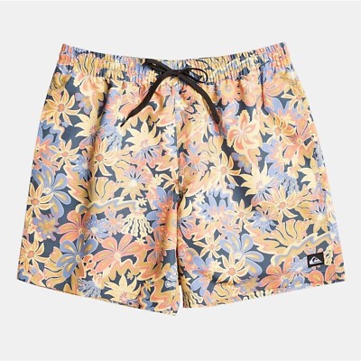 Quiksilver Re-mix 17'' Volleyball Beach Shorts 2023 Swimsuit Bermuda Surf M
