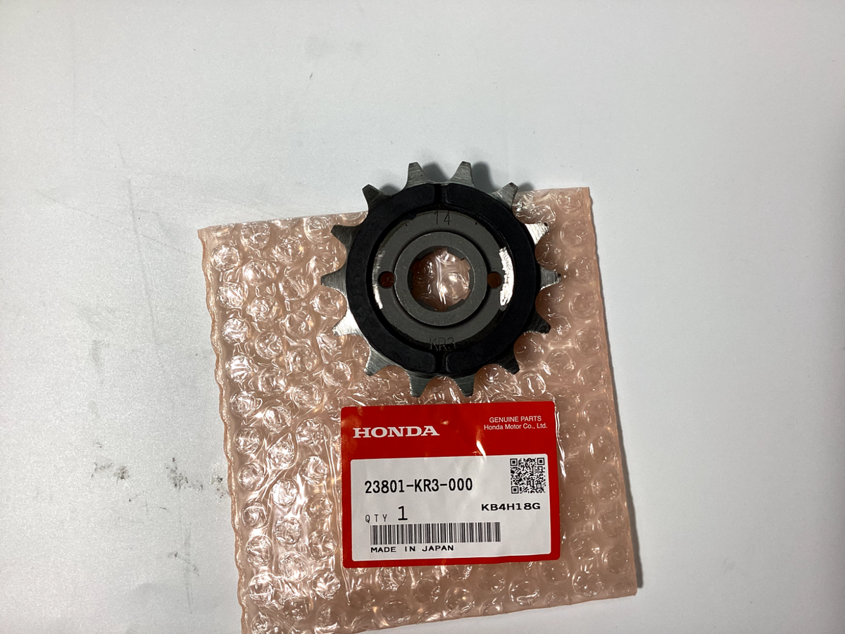 とうきょう* Honda OEM 14T Sprocket 38201-KR3-000 | eBay